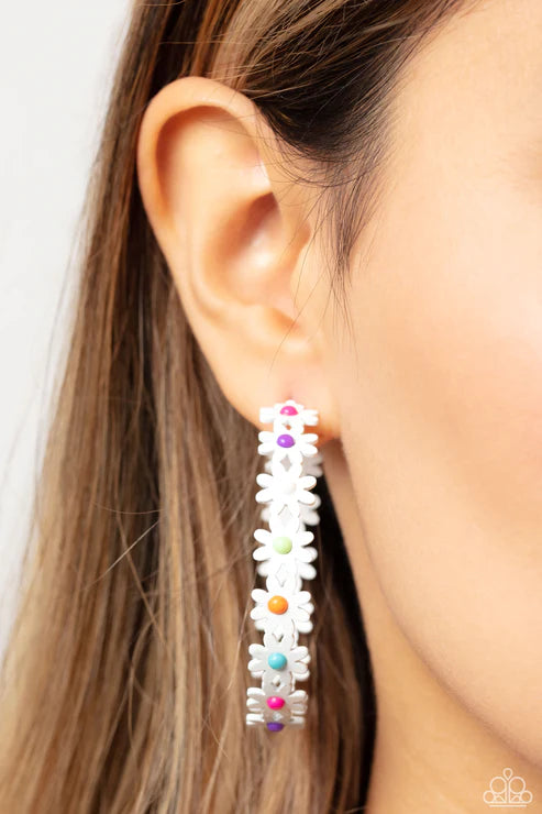 Paparazzi ♥ Daisy Disposition - Multi ♥ Earrings