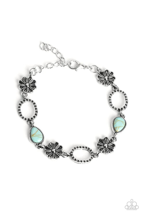 Paparazzi ♥ Casablanca Craze - Blue ♥ Bracelet