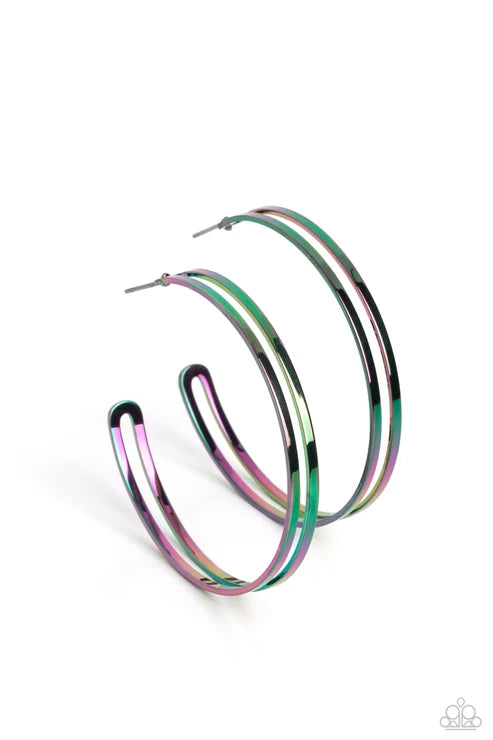 Paparazzi ♥ Stellar Sass - Multi ♥ Earrings