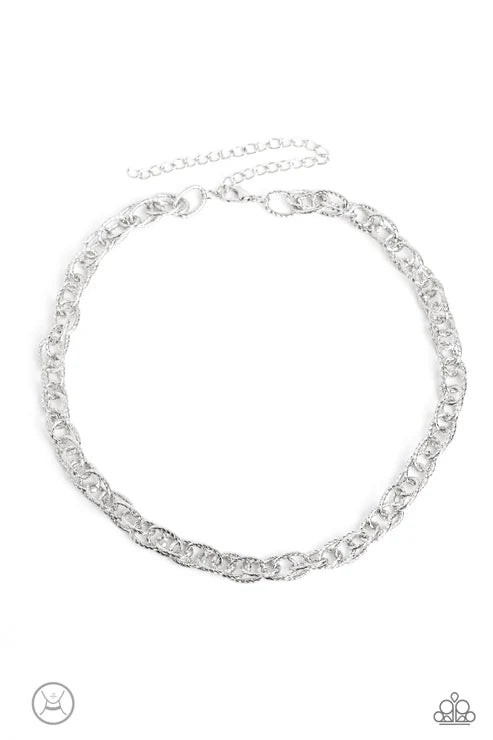 Paparazzi ♥ If I Only Had a CHAIN - Silver ♥ Necklace