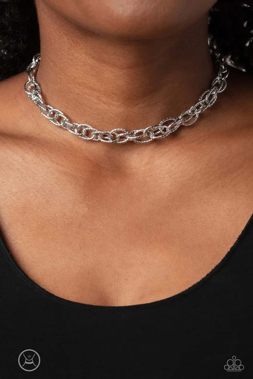 Paparazzi ♥ If I Only Had a CHAIN - Silver ♥ Necklace