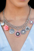 Paparazzi ♥ Garden Grace - Orange ♥ Necklace