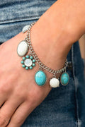 Paparazzi ♥ Cowboy Charm - Blue ♥ Bracelet