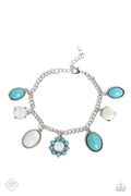 Paparazzi ♥ Cowboy Charm - Blue ♥ Bracelet
