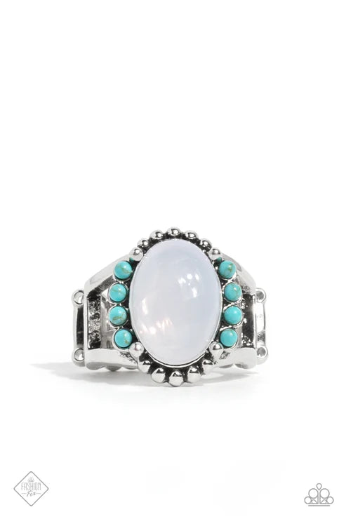 Paparazzi ♥ Captivating Cowboy - Blue ♥ Ring