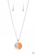 Paparazzi ♥ Captivating Contrast - Orange ♥ Necklace