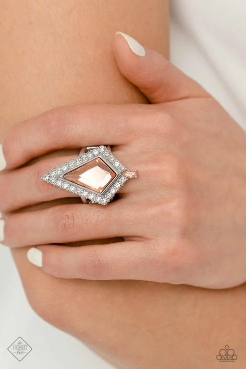 Paparazzi ♥ Stylish Studio - Orange ♥ Ring