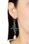 Paparazzi ♥ Timeless Tapestry - Blue ♥ Earrings