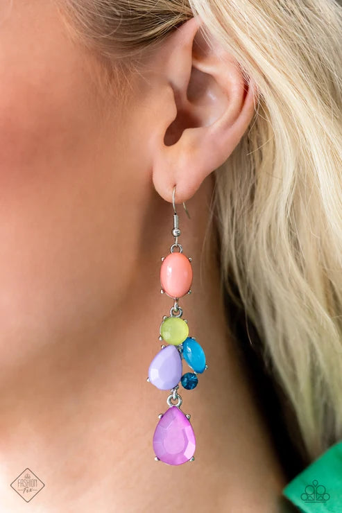 Paparazzi ♥ Mystifying Matinee - Multi ♥ Earrings