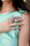Paparazzi ♥ Wrapped Wardrobe - Orange ♥ Ring