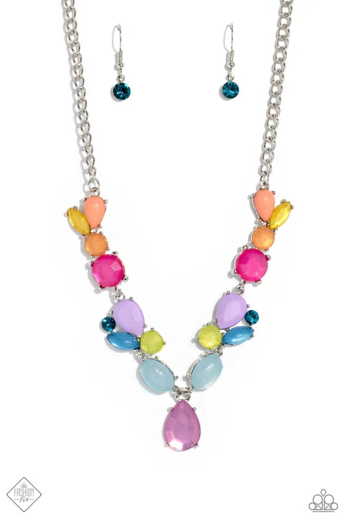 Paparazzi ♥ Puzzled Production - Multi ♥ Necklace