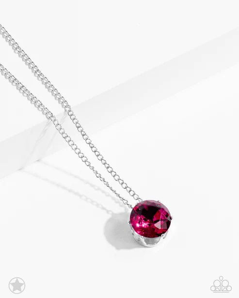 Paparazzi ♥ What a Gem - Pink ♥ Necklace