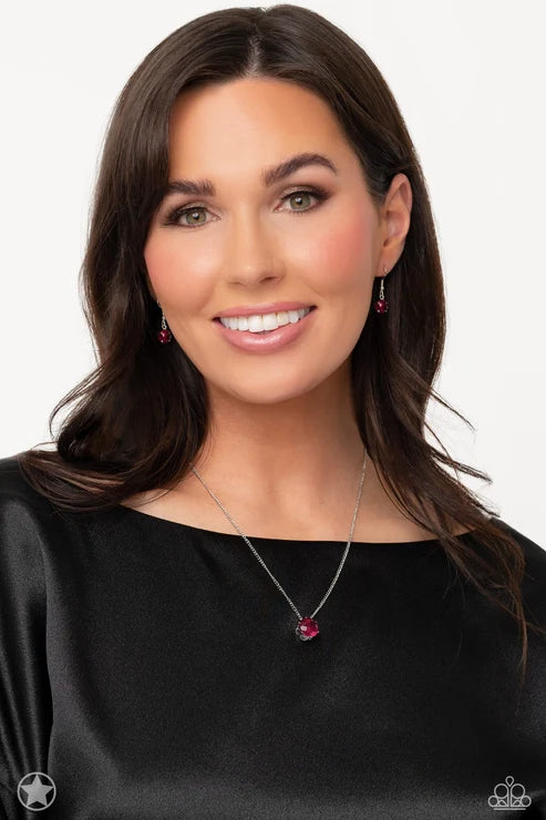 Paparazzi ♥ What a Gem - Pink ♥ Necklace