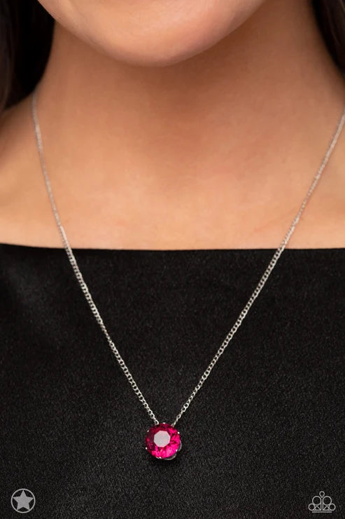 Paparazzi ♥ What a Gem - Pink ♥ Necklace