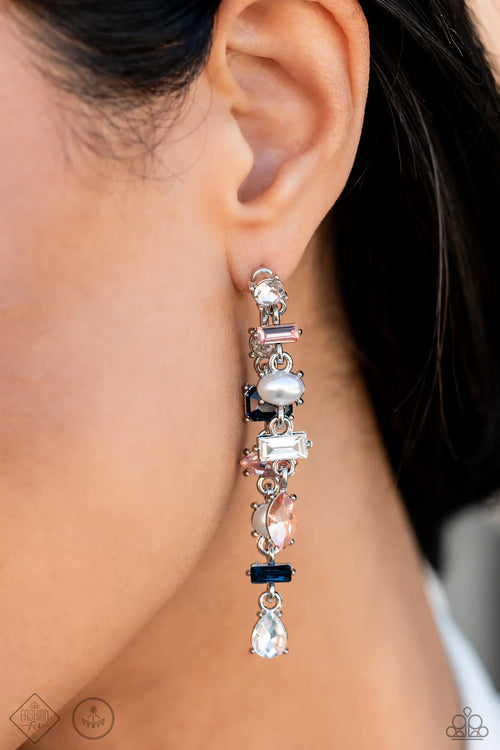 Paparazzi ♥ Admirable Antiquity - Multi ♥ Post Earrings