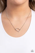 Paparazzi ♥ INITIALLY Yours - D - White ♥ Necklace