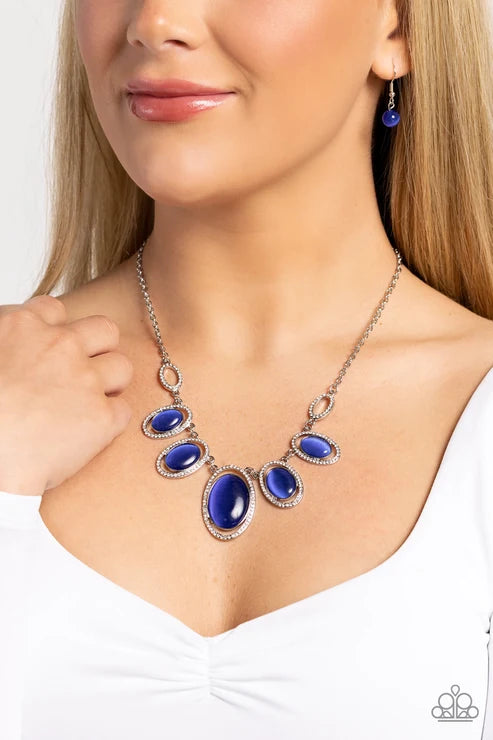 Paparazzi ♥ A BEAM Come True - Blue ♥ Necklace