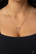 Paparazzi ♥ INITIALLY Yours - J - White ♥ Necklace
