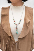 Paparazzi ♥ Notably Natural - Blue ♥ Necklace