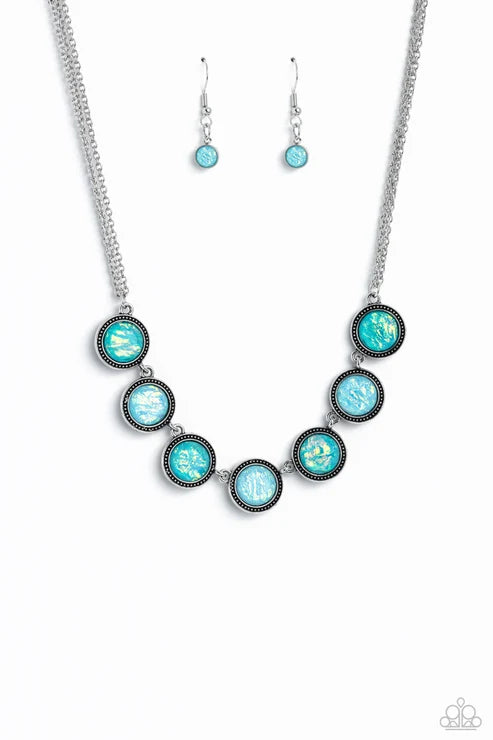 Paparazzi ♥ Looking for DOUBLE - Blue ♥ Necklace