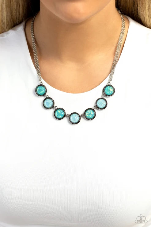 Paparazzi ♥ Looking for DOUBLE - Blue ♥ Necklace