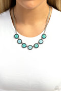 Paparazzi ♥ Looking for DOUBLE - Blue ♥ Necklace
