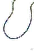 Paparazzi ♥ Industrial Identification - Multi ♥ Mens Necklace