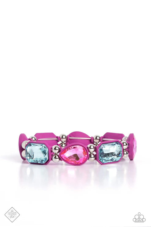 Paparazzi ♥ Transforming Taste - Pink ♥ Bracelet