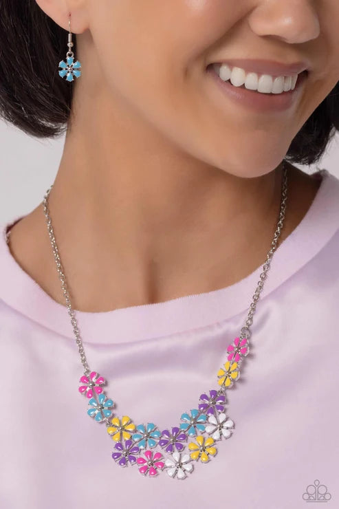 Paparazzi ♥ Floral Fever - Multi ♥ Necklace