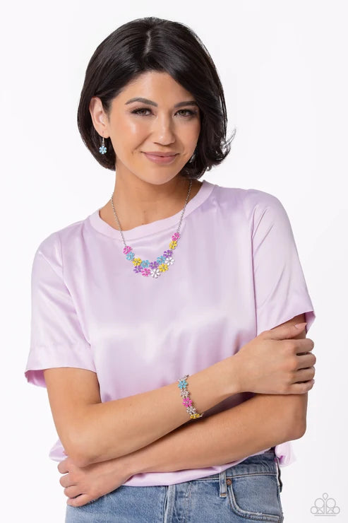 Paparazzi ♥ Floral Fever - Multi ♥ Necklace