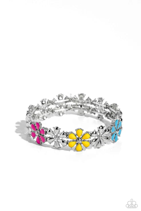 Paparazzi ♥ Floral Fair - Multi ♥ Bracelet