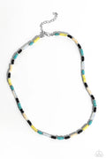 Paparazzi ♥ Oasis Outline - Black ♥ Necklace
