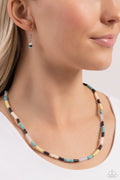 Paparazzi ♥ Oasis Outline - Black ♥ Necklace