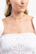 Paparazzi ♥ FLYING in Wait - Multi ♥ Necklace