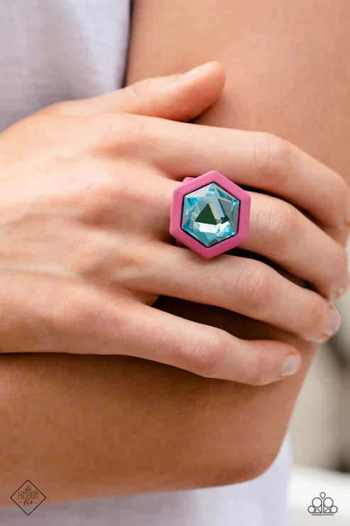 Paparazzi ♥ Changing Class - Pink ♥ Ring