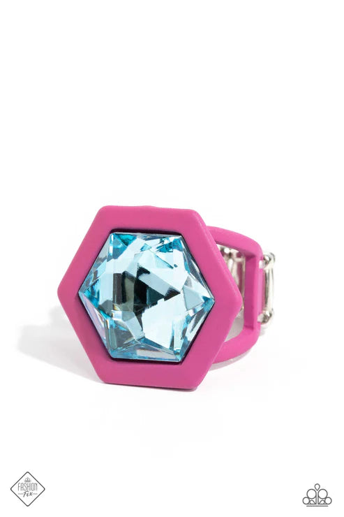 Paparazzi ♥ Changing Class - Pink ♥ Ring