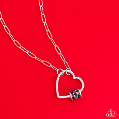 Paparazzi ♥ Affectionate Attitude - Black ♥ Necklace