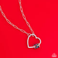 Paparazzi ♥ Affectionate Attitude - Black ♥ Necklace
