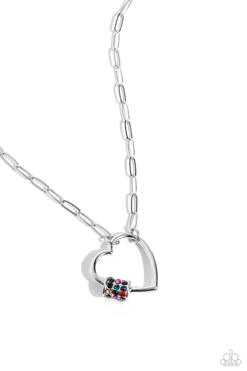 Paparazzi ♥ Affectionate Attitude - Black ♥ Necklace