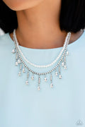 Paparazzi ♥ Lessons in Luxury - White ♥ Necklace