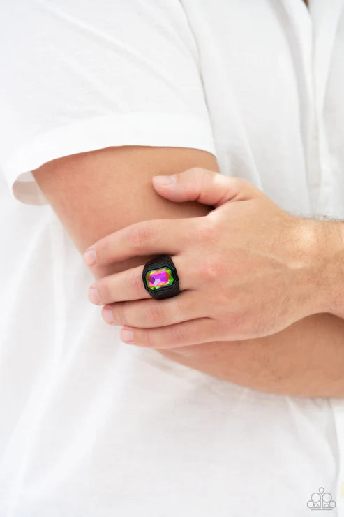 Paparazzi ♥ Cavalier Claim - Multi ♥ Ring