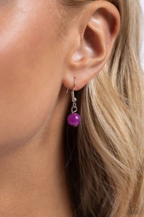 Paparazzi ♥ Serene Sweetheart - Purple ♥ Necklace