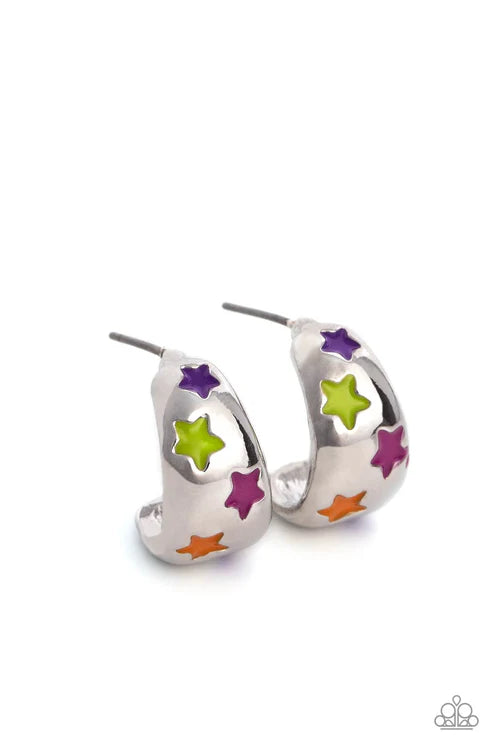 Paparazzi ♥ SCOUTING Stars - Multi ♥ Earrings