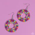Paparazzi ♥ Ferris Wheel Finale - Multi ♥ Earrings