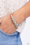 Paparazzi ♥ High-WIRE Hallmark - Gold ♥ Bracelet