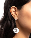 Paparazzi ♥ Celestial Change - White ♥ Post Earrings