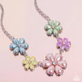 Paparazzi ♥ Fiercely Flowering - Multi ♥ Necklace