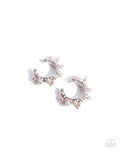 Paparazzi ♥ Elite Expense - Pink ♥ Earrings