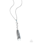 Paparazzi ♥ Stacked Standpoint - Blue ♥ Necklace