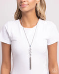 Paparazzi ♥ Stacked Standpoint - Blue ♥ Necklace